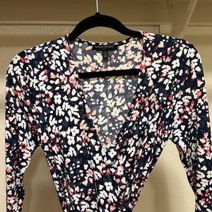 Banana Republic Wrap Dress - perfect for spring!